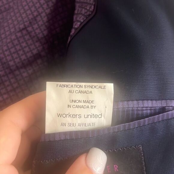 ✨TED BAKER LONDON Trevi Wool Sz 42R Blazer✨ - Picture 14 of 16